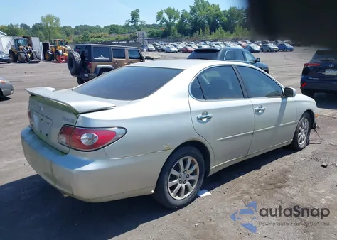 2003 Lexus Es 300 from USA, damaged, VIN JTHBF30G736007176